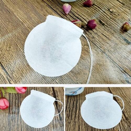 10000pcs/lot Creative Round Shape Tea bags, Disposable food grade Filter Paper Bags coffee bags, fill in 1-4g MINI