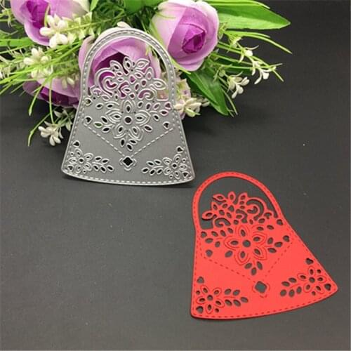 2017 new design bag lady handag Metal Cutting Dies Stencil Scrapbooking Photo Album Card Paper Embossing Craft DIY