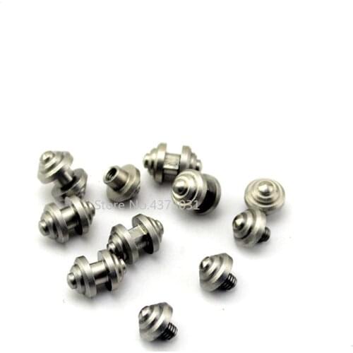 4Pcs DIY Folding Knives Screwdriver Buttons Push Knife Plate Folding Knife Screw Pushing Knife