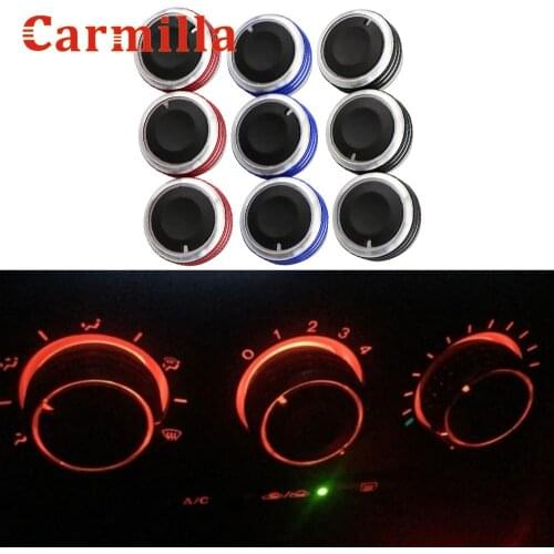 Car Heat Control Switch Knob for Toyota Old Corolla Before 2016 Car Ac Knob Air Conditioning Knobs for BYD F3 F3R Aluminum Alloy
