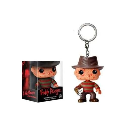 The Kruger on Elm Street keychain PVC Action Figure Collectible Model toys