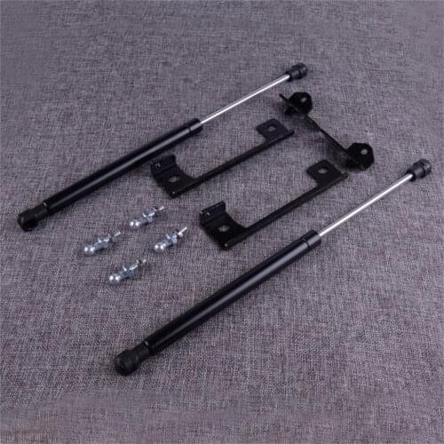 CITALL 2pcs Black Car Engine Hood Lift Support Gas Spring Shock Strut Damper fit for Ford Focus 2013 2014 2015 2016 2017
