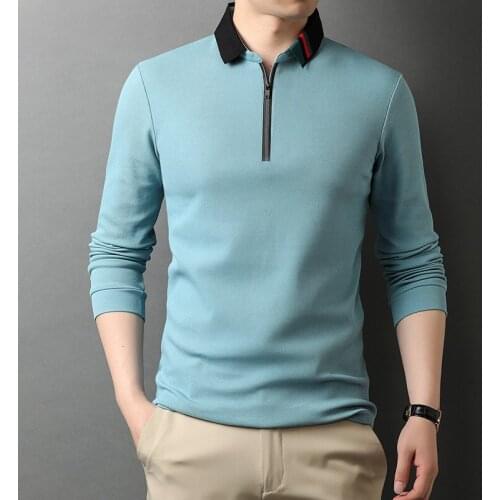 Мужские поло с длинным рукавом MDNSUPSTAR China At AliExpress