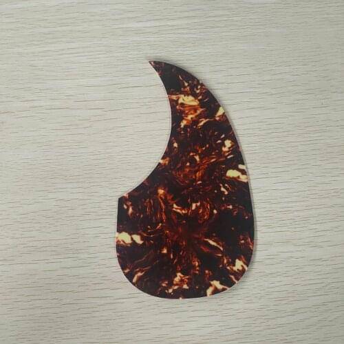 NEW Brown Tortoise Acoustic Guitar Pickguard Scratch Plate Self-adhesive Acoustic Guitar Accessory