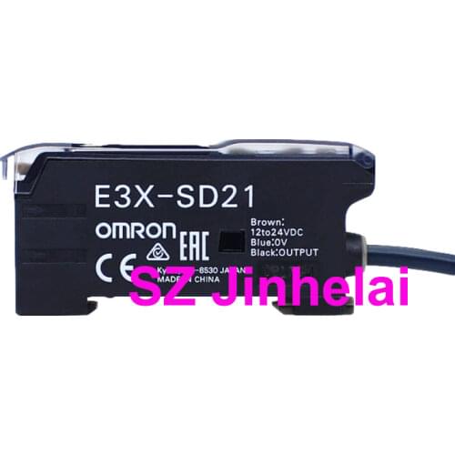OMRON E3X-SD21 Authentic original Photoelectric switch 2M Optical fiber amplifier