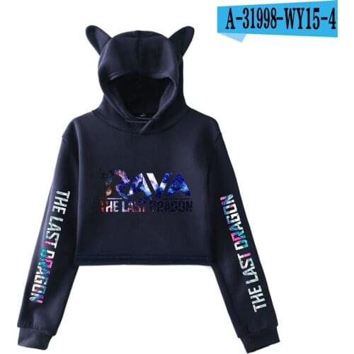 Sexy Movie Raya and the Last Dragon Cat ear Hoodie Girl Tops Women Hoodies Sweatshirt Personality Sexy Clothes Cutey Pullover