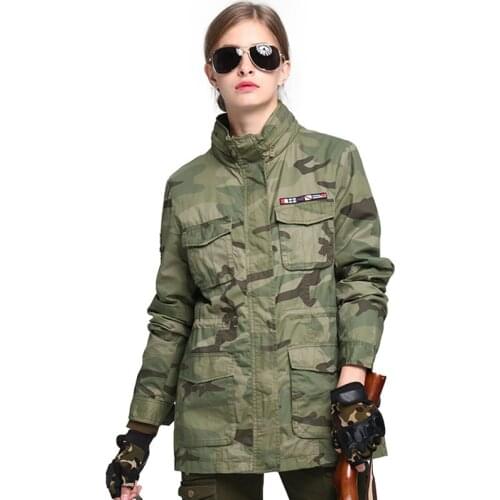 3XL Womens Sports Big Size Breathable Camouflage Jacket Female Outdoor Cycling Climbing Hiking Army Fans Training Tactical Coat