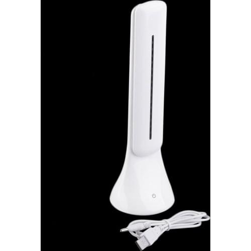 1pcs Fashion USB Rechargeable Touch Sensor LED Desk Table Light Dimmable Foldable Lamp LED Reading Light Table Lamp