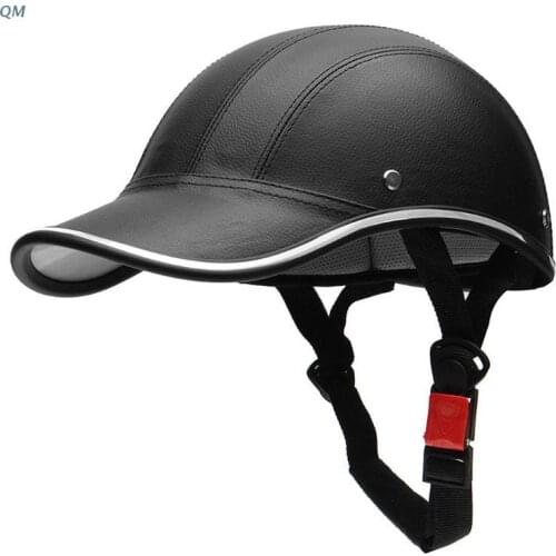 13MF Motorcycle Half Helmet Baseball Cap Half Face Helmet Anti-UV Safety Hard Hat