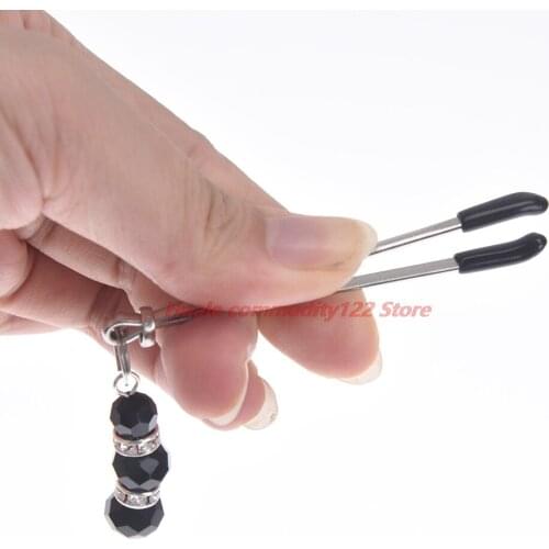 Hot 1Pair Adjustable Nipple Clips Exotic Accessories Breast Clit Clamp Erotic for Lovers