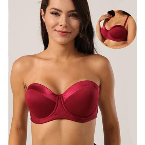 High Quality Bra for Women Convertible Underwire Bra Smotth Seamless Underwear Ladies Sexy Strapless Backless Bra Invisible