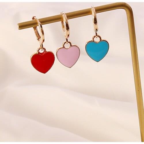 Женские золотые серьги Colorful Bling China At AliExpress