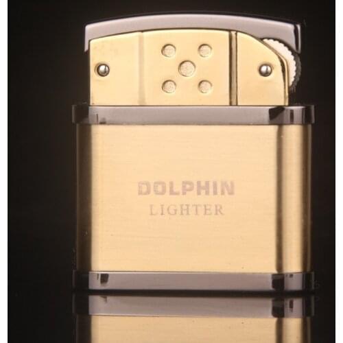 Mini Gas Butane Windproof Vintage Fill Lighter Smoking Cigarette Flint Grinding Wheel Creative Encendedores Gaz Briquet Tempete