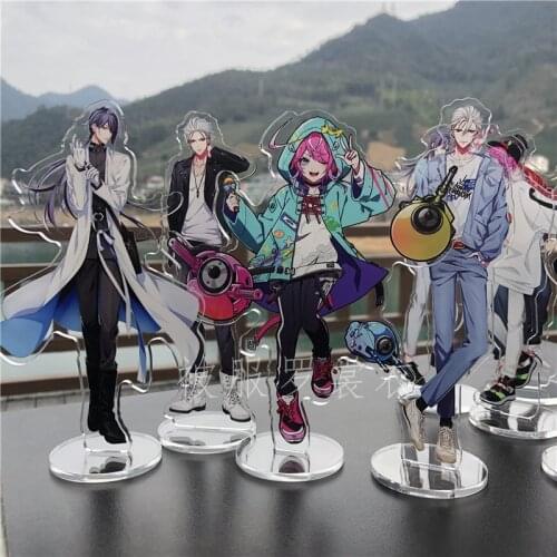 Hypnosis Microphone Acrylic Cartoon Stand Model Jakurai Jinguji Amemura Ramuda Yamada Ichiro Division Rap Battle Desk Decor