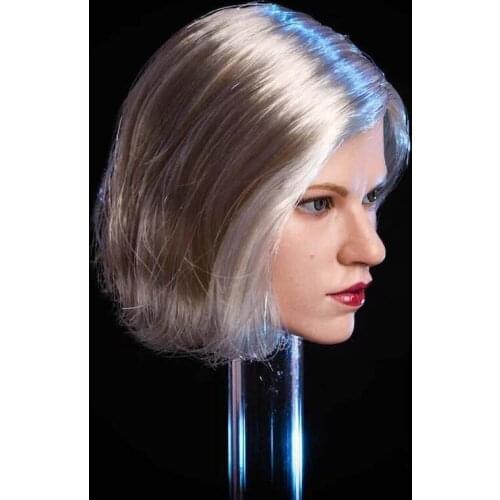 Collection 1/6 Scale Black widow 6.0 Natasha Female Head Sculpt For 12" Action Figure Body toys