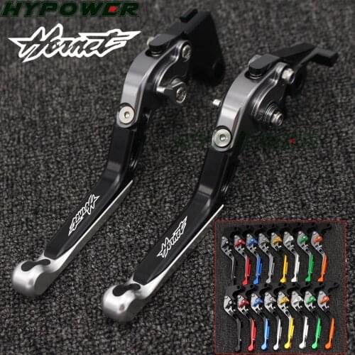 Laser Logo (Hornet)CNC Silver Adjustable Motorcycle Brake Clutch Levers For Honda CB900 CB 900 Hornet 2002-2006 2003 2004 2005