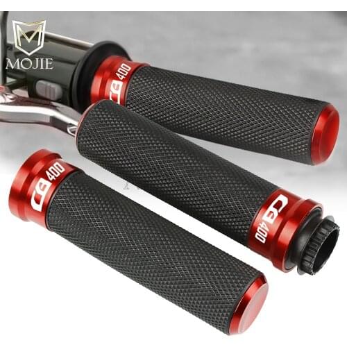 For HONDA CB400/SF/VTEC CB 400 NC31 NC36 NC39 CB400X CB-1(CB400F) 7/8" 22MM Motorcycle Handle Bar Handlebar Grips Cover End