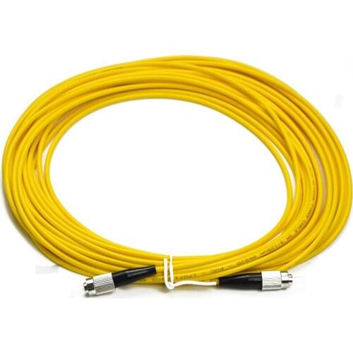 10pcs/set 10M FC-FC Single-Mode Optical Fiber Jumper Pigtail Fiber Optic Patch Cord FC FTTH Fiber Jumper