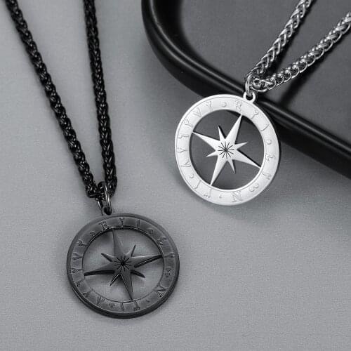 Personalized Cave Of Hira' Coordinates Necklace For Men Prophet Muhammed Gold Stainless Steel God Messager Islamic Jewelry Gift