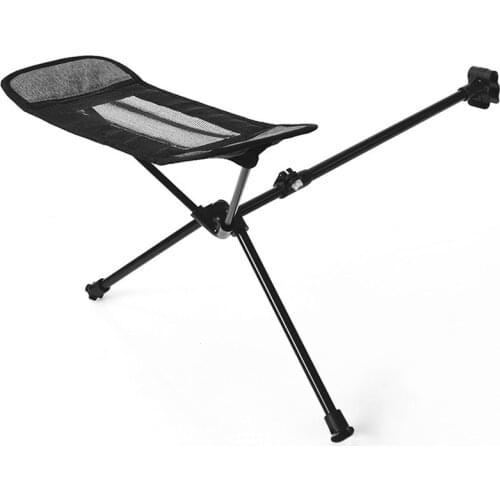 Camping Chair Foot Drag Outdoor Folding Stool Footrest Family Outdoor Picnic Accessories Full Aluminum Alloy Bracket Chair
