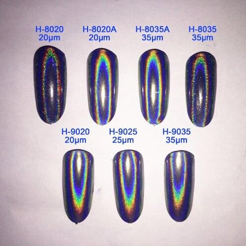 BEST! 10g Holographic Powder Nail Mirror Powder Chrome Nail Powder Glitter Nail Polish Sequins Laser Unicorn Pigment for Nails