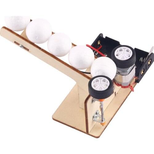 DIY scientific small production creative assembling toy self-made ball machine experimental equipment student invention kit