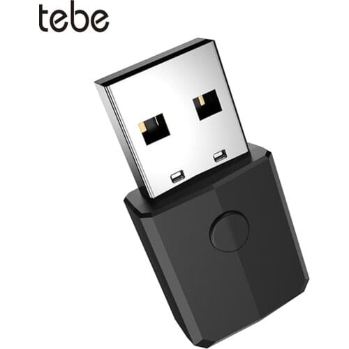 Tebe Bluetooth 5.0 Audio Receiver Transmitter Wireless USB Adapter 3.5mm AUX Mini Music adaptador for TV Car Computer Headphones