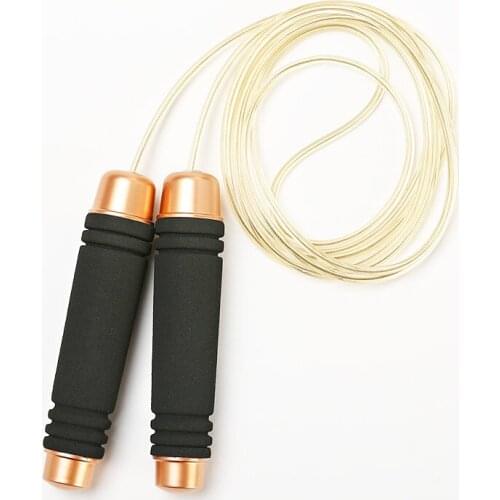 Adult Foam Handle Bearing Wire Battle Jumping Speed Led Jump Rope Skipping On Sale Corda Crossfit Cuerda Saltar Workout Bootcamp