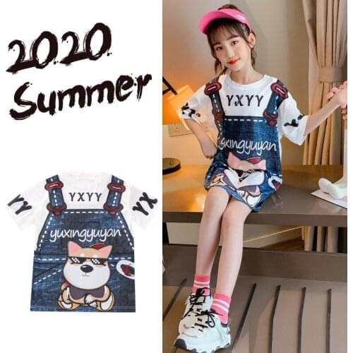 Y5Y6 Summer T-shirts For Girls