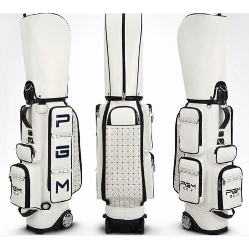 CRESTGOLF Women Golf Standard Bag PU Waterproof Golf Bags Multifunction Golf Packages Large Capacity Golf Bags