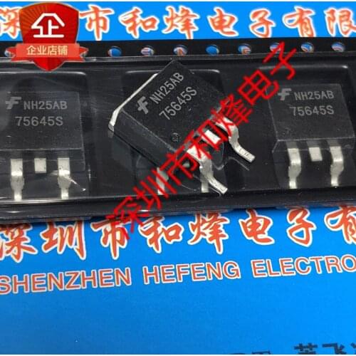 100% New&original 75645S HUF75645S TO-263 100V 75A