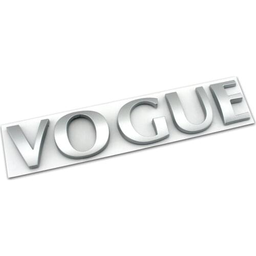 2002-2013 Genuine New Voguese Badge Emblem Vogue Supercharged TDV8 V8 Car Decal for Range Rover accessories
