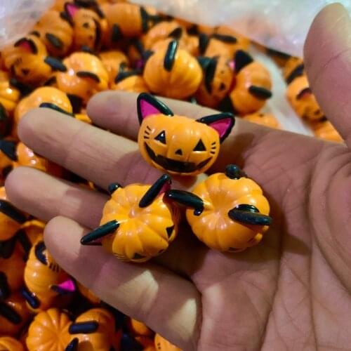 24PCS/lot 4cm Pumpkin for Halloween Toy DIY accessories