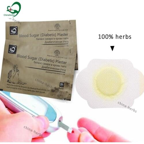 50Pcs Blood Sugar Glucose Diabetic Plaster Diabetes Type 2 Patch Treatment Chinese Medicine Insulin Medical Patches