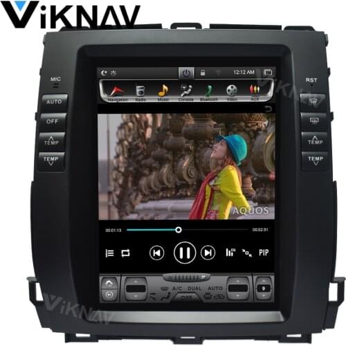 Car gps navigation multimedia player for lexus gx470 for toyota prado 2002-2009 android radio head unit car audio hd screen