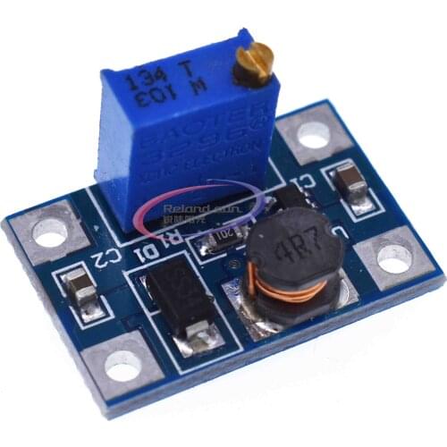 DC-DC 2-24V to 2-28V 2A SX1308 Step Up Adjustable Power Module Step Up Boost Converter Module
