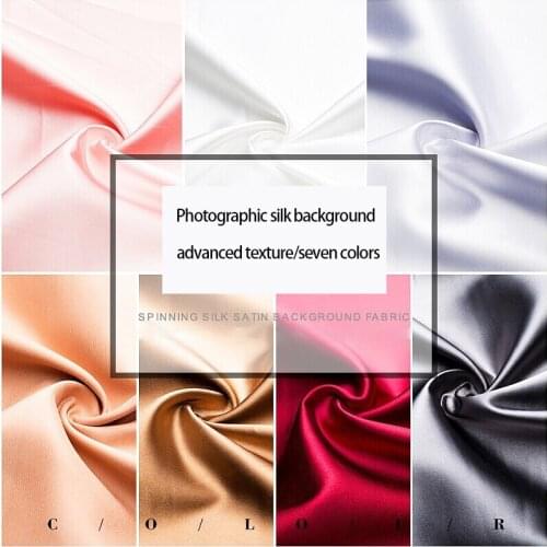 INS Photography Backdrops Props Silk Mercerized Cloth Studio Photo Still Life Shoot Fotografia for Cosmetic Ring Jewelry Camera