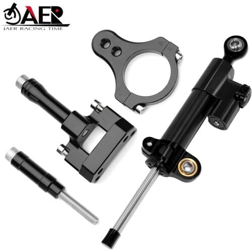 JAER Motorcycle R3 R25 Steering Stabilize Damper Bracket Mount for Yamaha YZF R3 R25 MT25 2013-2018 2017 2016 2015 2014