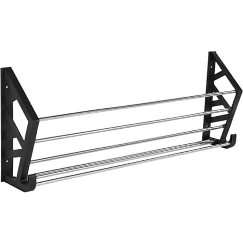 1Pack Adhesive Shoe Organizer Wall Mounted With S-Shape Over The Door Shoe Rack Wall Hanging Rack Organizer