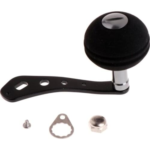 New 2018 new Fishing Handle Reel Single Knob Replacement Baitcasting Accessory Aluminum Alloy Drop Ship