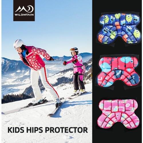 WILDMTAIN Kids Snowboard Shorts Protect, Breathable Lightweight Hip Protection for Boys and Girls Ski Skate Snowboarding Sport