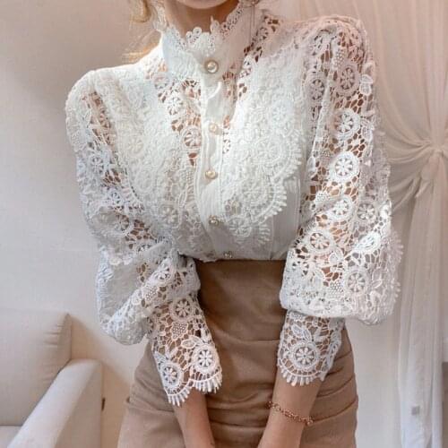 ZAHRHEONS Lace Blouses