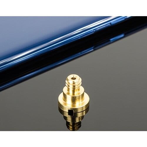 1/4 screws lock catch for Leica Canon Fujifilm Nikon Olympus Sony tripod Ball head PU Leather Camera Half Case Cover bag Bottom