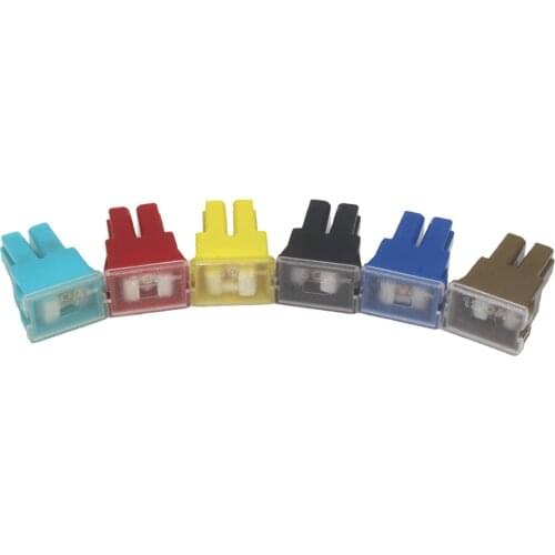 2pcs Automotive Car truck van square Fuse 32V DC long foot female Fuse 20A 30A 40A 50A 60A 70A 80A 90A 100A 120A