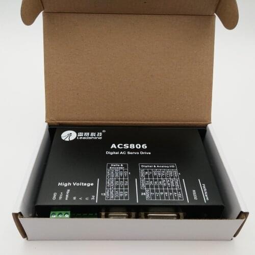 Original Brand New ACS806 Leadshine 400W brushless DC servo motor drive 20-80VDC 6A with One Year Warranty
