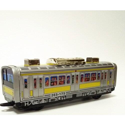 Antique Style Tin Toys Toys Robots iron Metal Models for Children/Adult Home Decoration Craft MF355 Inertia train