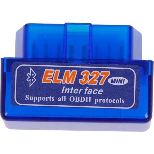 Bluetooth V2.1 Mini Elm 327 OBDII Scanner OBD Car Diagnostic Tool Code Reader