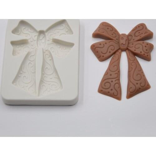 Big Size Bow Shape For Candy Sugar Chocolate Fondant Cake Decorating Tools