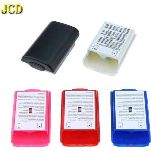 JCD 10PCS For Xbox 360 Battery Case Wireless Controller Rechargeable Battery Cover For Xbox 360 Controller