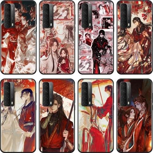 Heaven officials blessing For Huawei Y9A Y9S Y9 Y8P Y8S Y7A Y7P Y7 Y6 Y6P Y6S Y5P Y5 Prime Pro 2019 2020 Black Phone Case